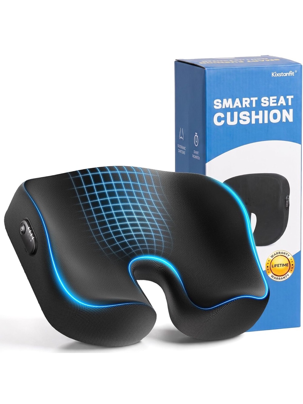 Smart Seat Cushion with built-in reminder memory foam for office chair
